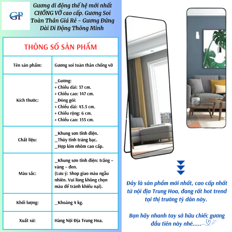 Gương Soi Toàn Thân
