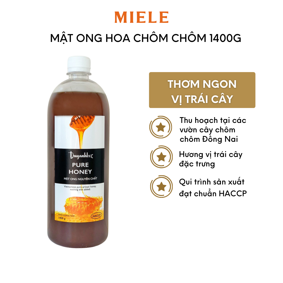 Mật Ong Hoa Chôm Chôm Duy Anh Bee 1,4kg