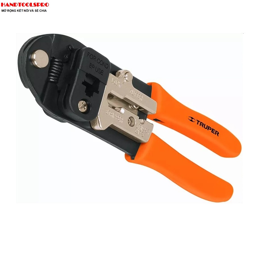 Kìm bấm cáp mạng nhiều đầu Truper 18343 (PRJ-3X)