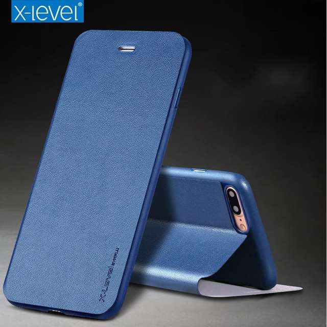 Bao da X-level iphone 6/6s thời trang, Tặng kính cường lực