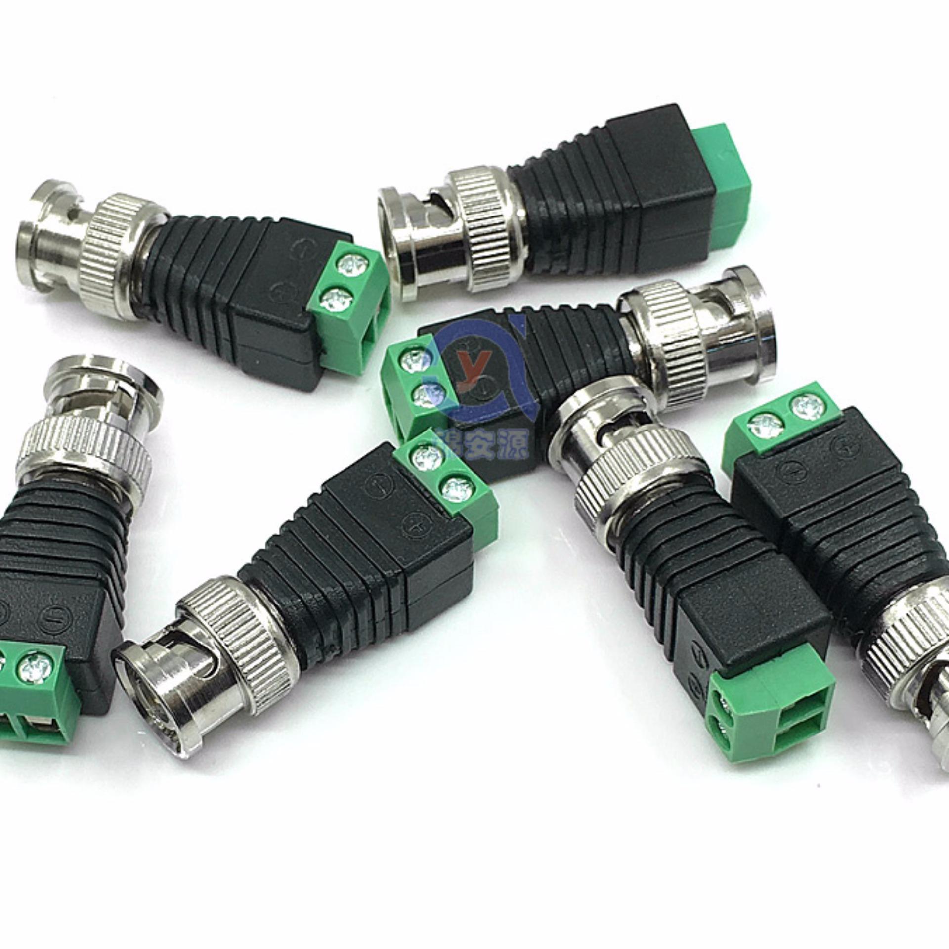 10 Screw-Type Bnc Jacks for Camera Installation