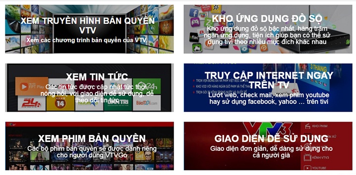 Android TV box VTVgo V1 chính hãng model 2018