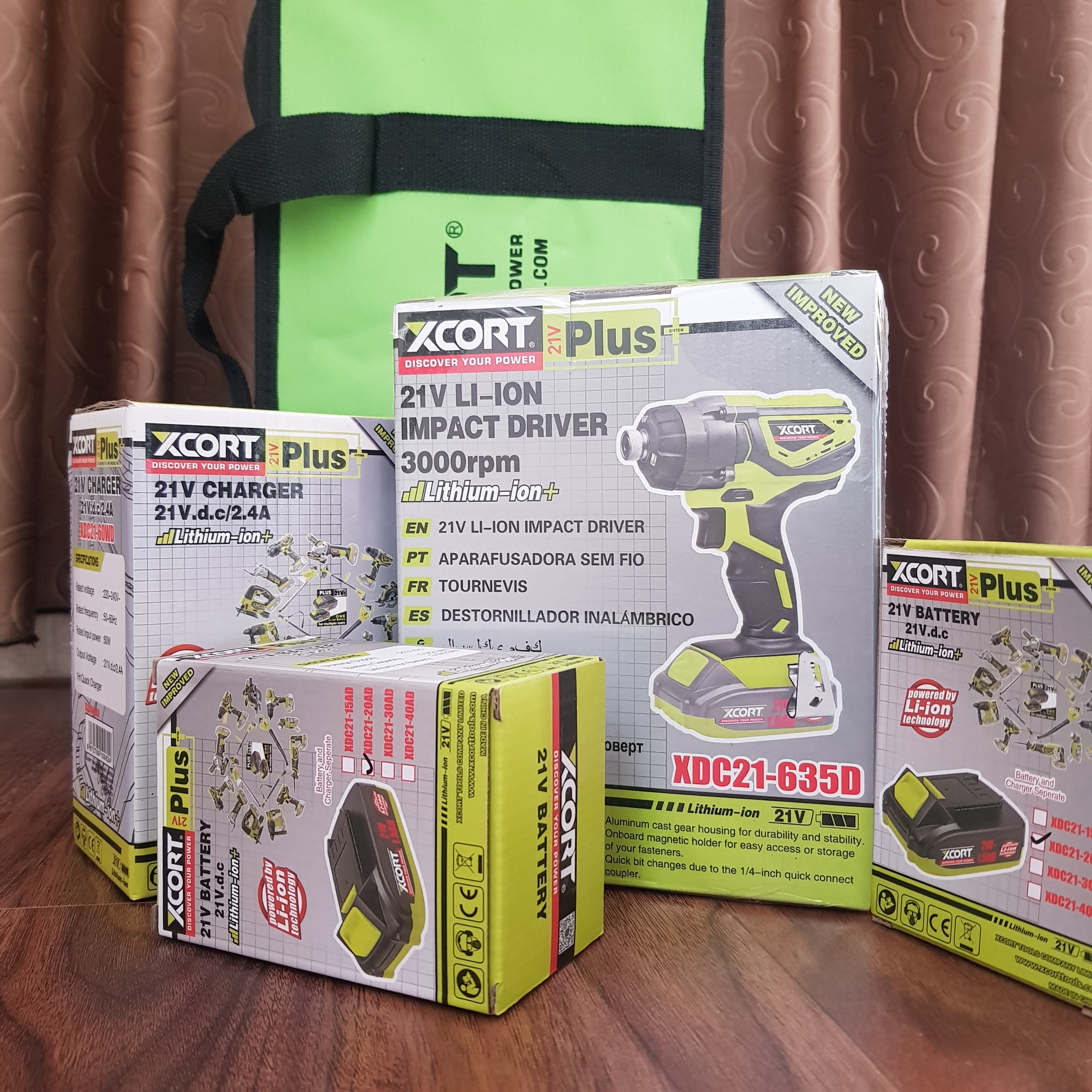 Máy vặn vít dùng pin-Máy vặn vít XCORT 20/21V [CHÍNH HÃNG]