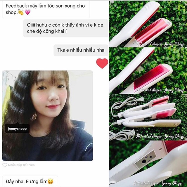 Máy bấm tóc gợn sóng bản to