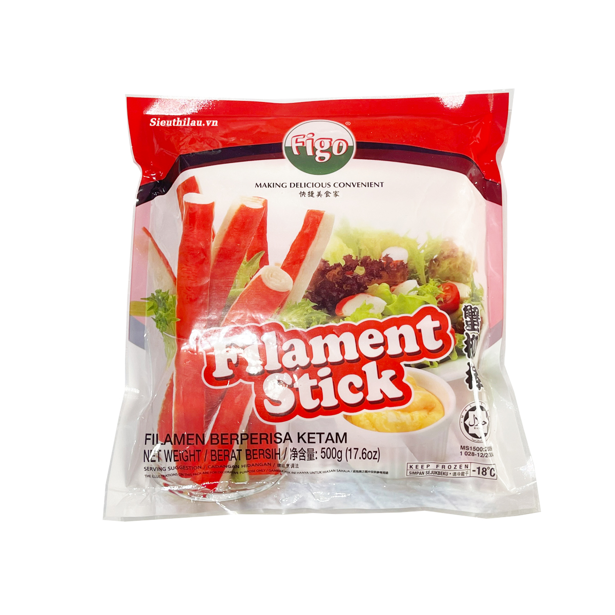 [Tokbokki Store] [HCM SHIP 2H] Thanh Cua Figo Malaysia 500g