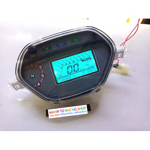 đồng hồ điện tử xe wave nhỏ
