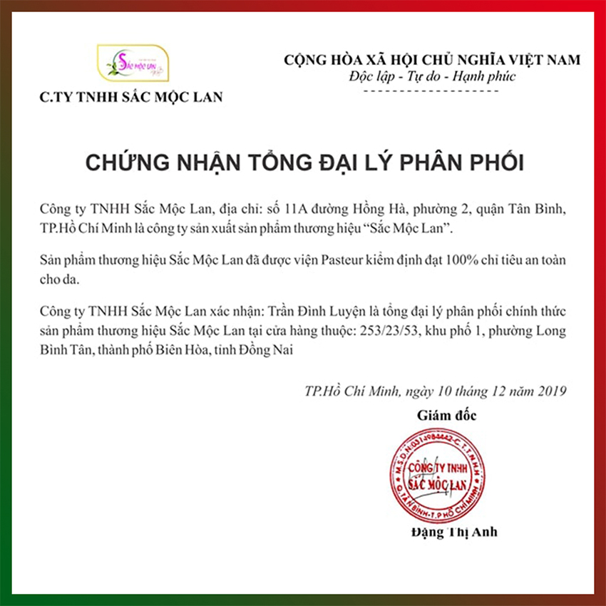 Combo 10 lọ Sắc Mộc Lan