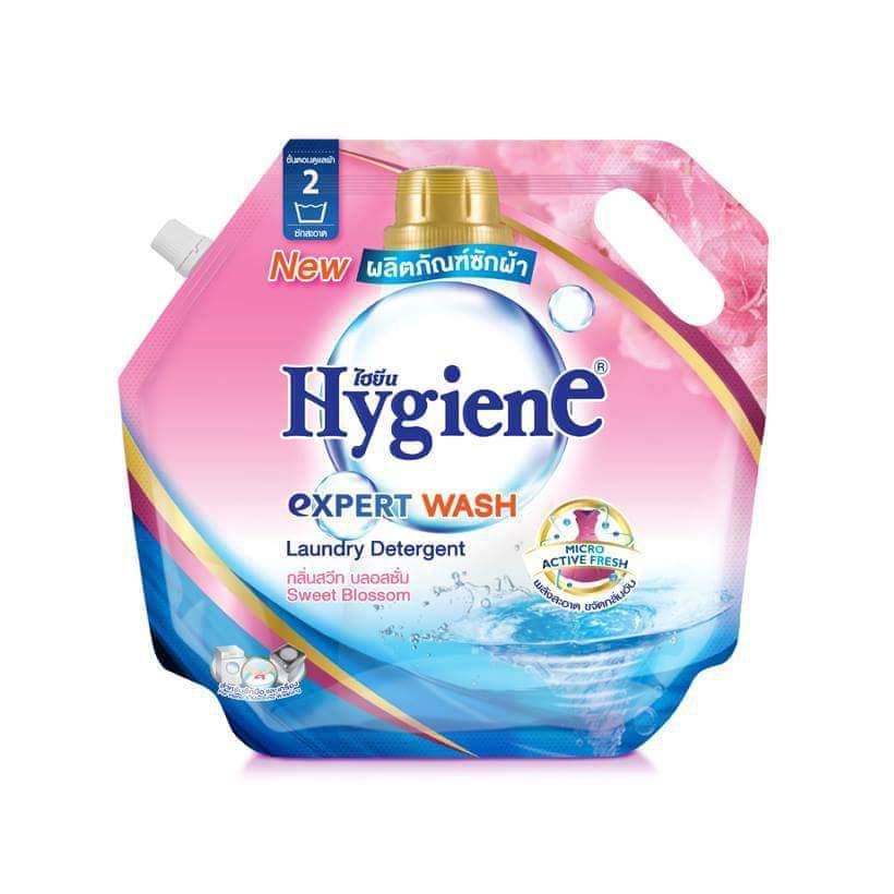 [HCM]Nước giặt xả đậm đặc Hygiene 1800ml [Màu hồng] Thái Lan