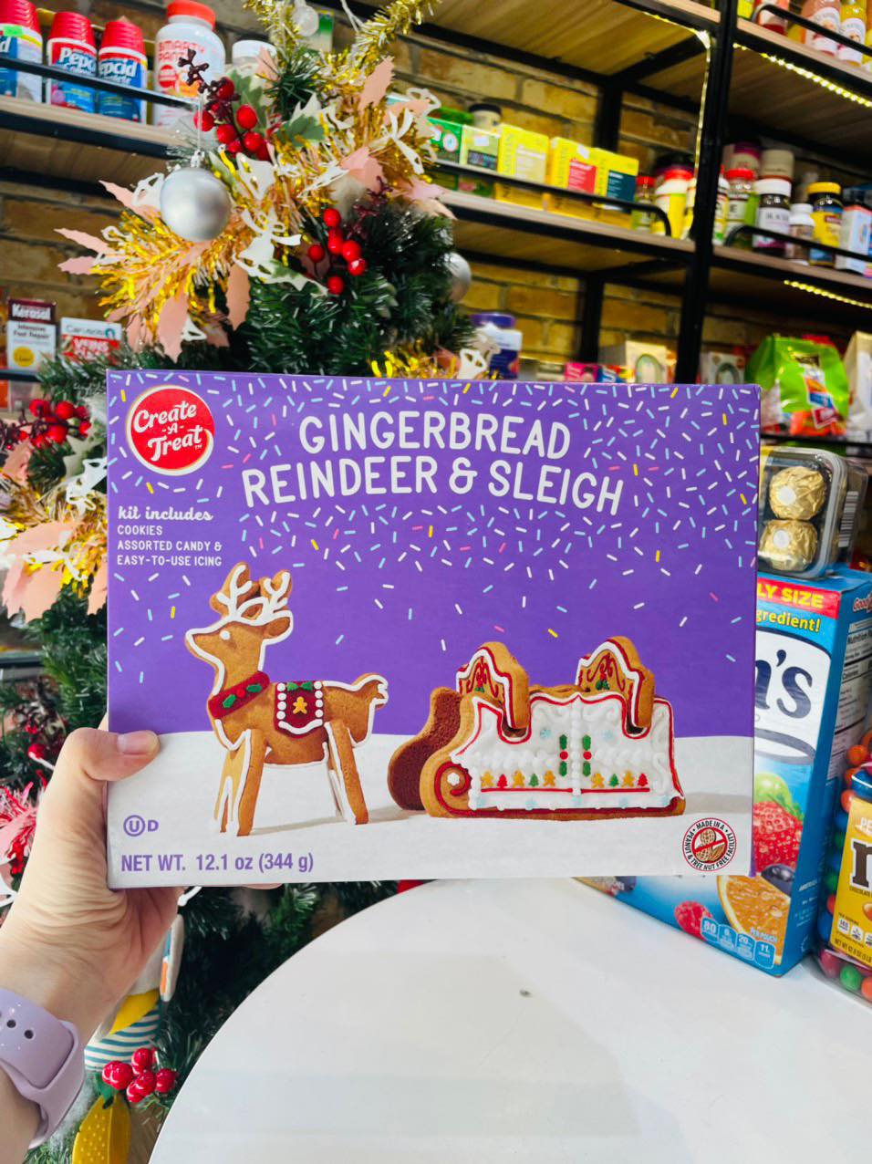 Bánh Noel Deck The Hall Cookies Kit Create A Treat