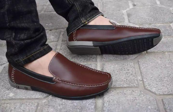 giầy lười da bò nam siêu bền