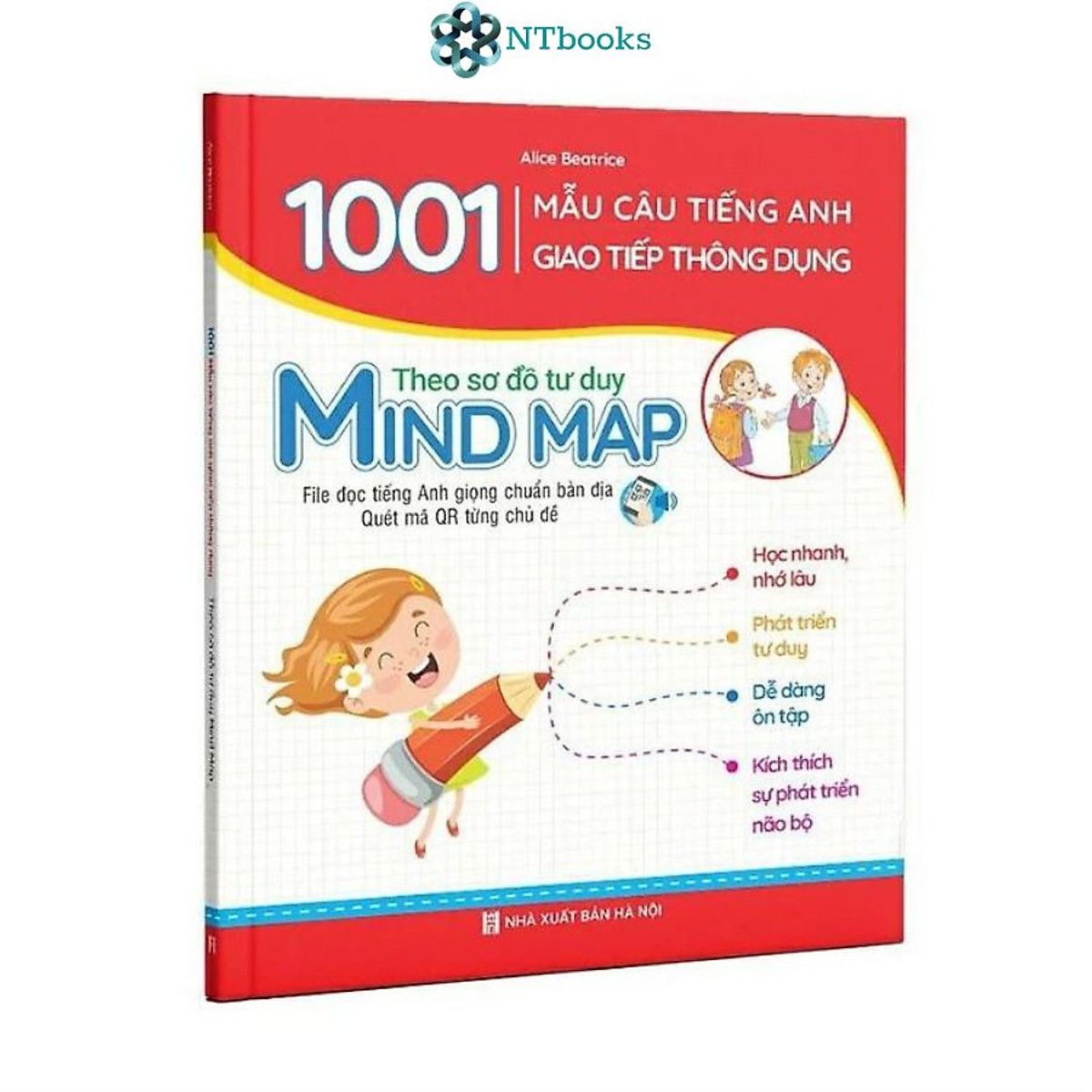 Combo 4 cuốn Bé học từ vựng tiếng Anh (Kèm file nghe giọng chuẩn) - NTbooks