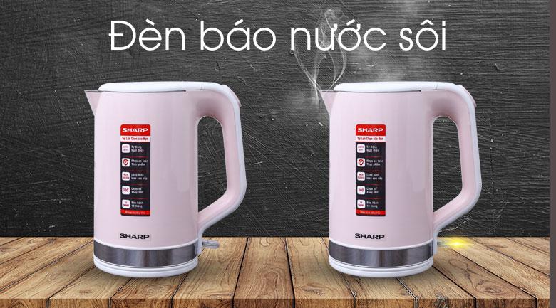 Bình siêu tốc Sharp 1.8 lít EKJ-18VP-PK