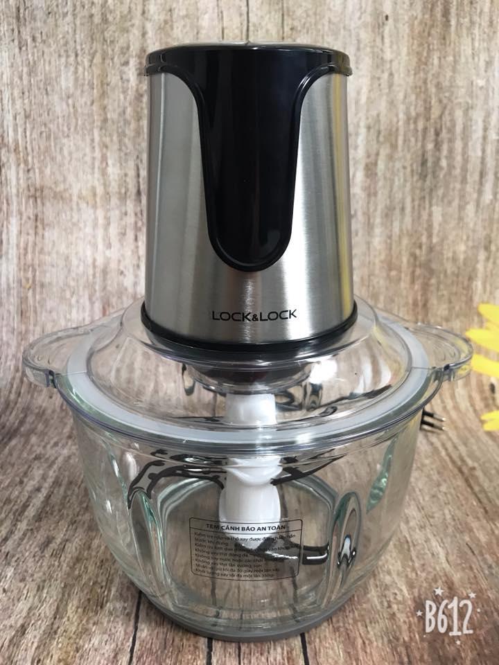 Máy xay thịt LOCK&LOCK 2L (điện áp 220V-240V, 50/60Hz, công suất 300W) - Màu xám EJM171