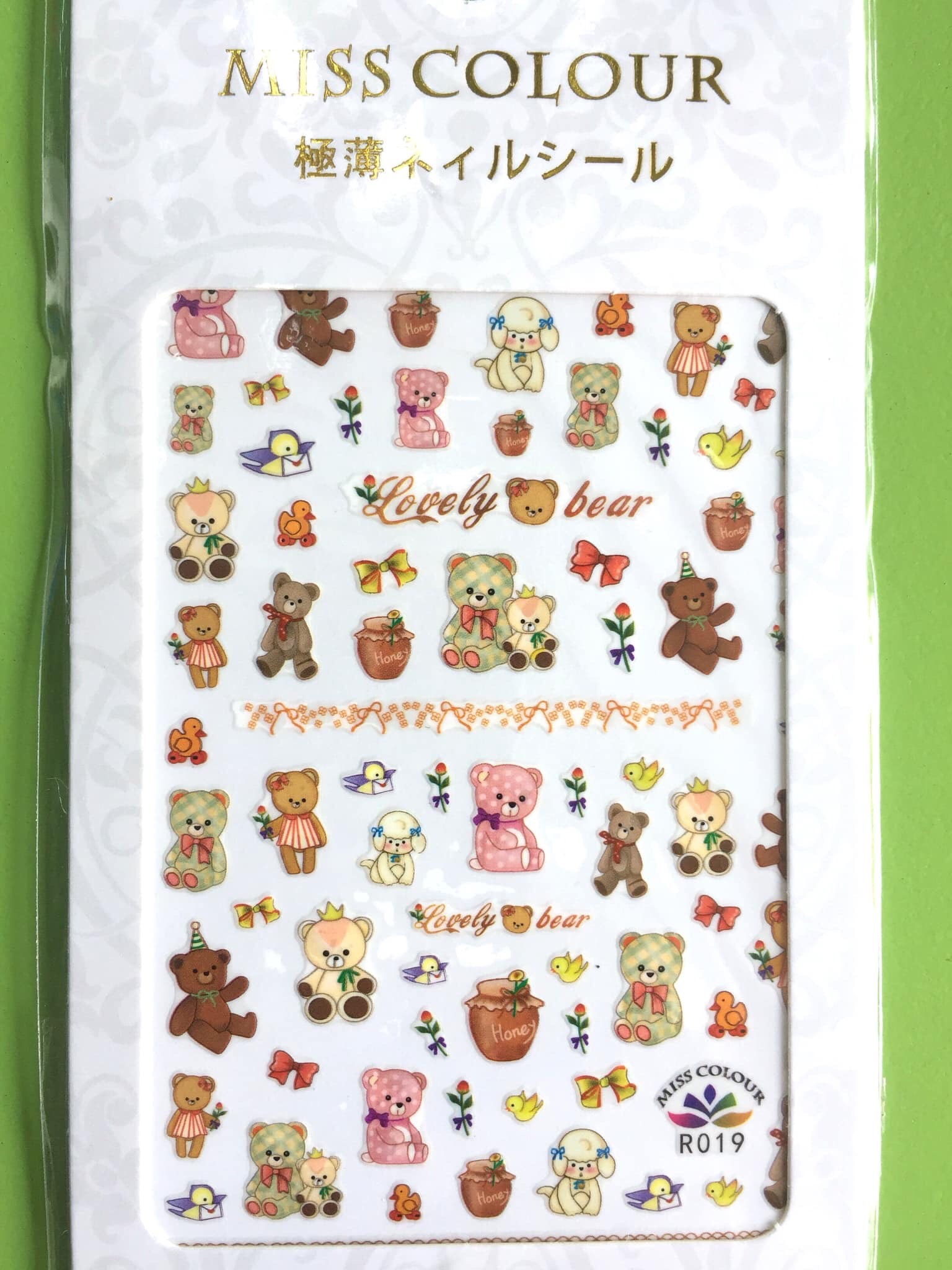 Sticker gấu .stick tết