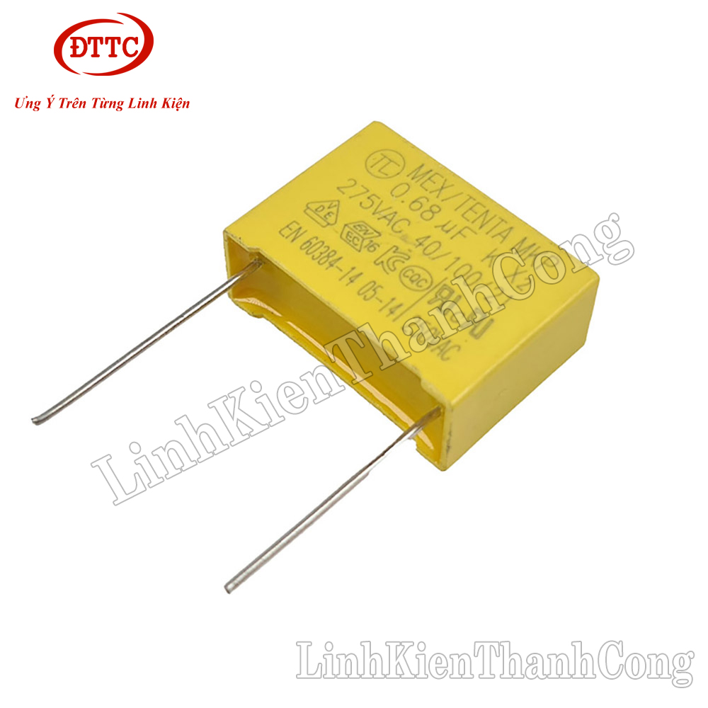 Tụ 684 0.68uF 275VAC 22.5mm