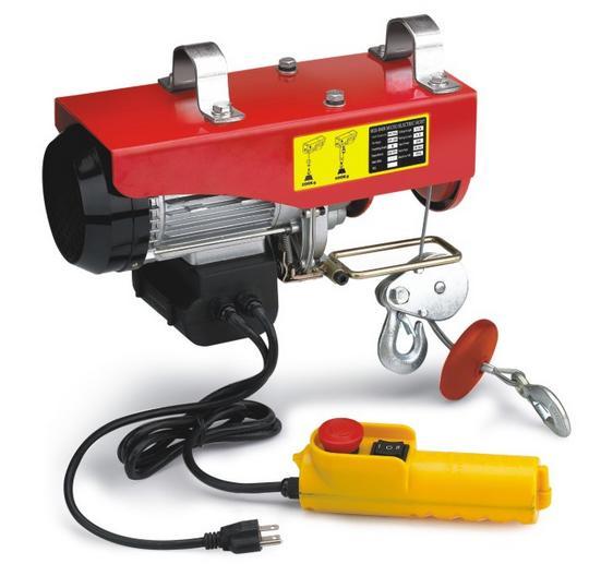 Tời Điện Made In Japan PA 200 cáp dài -12M, Nhiều Màu Sắc, Công suất 510W, Điện áp 220v - 50Hz, Chịu Được Trọng Tải 100/200kg, Tốc độ kéo 10 / 5m/p, Mô tơ làm bằng dây đồng - ABG shop
