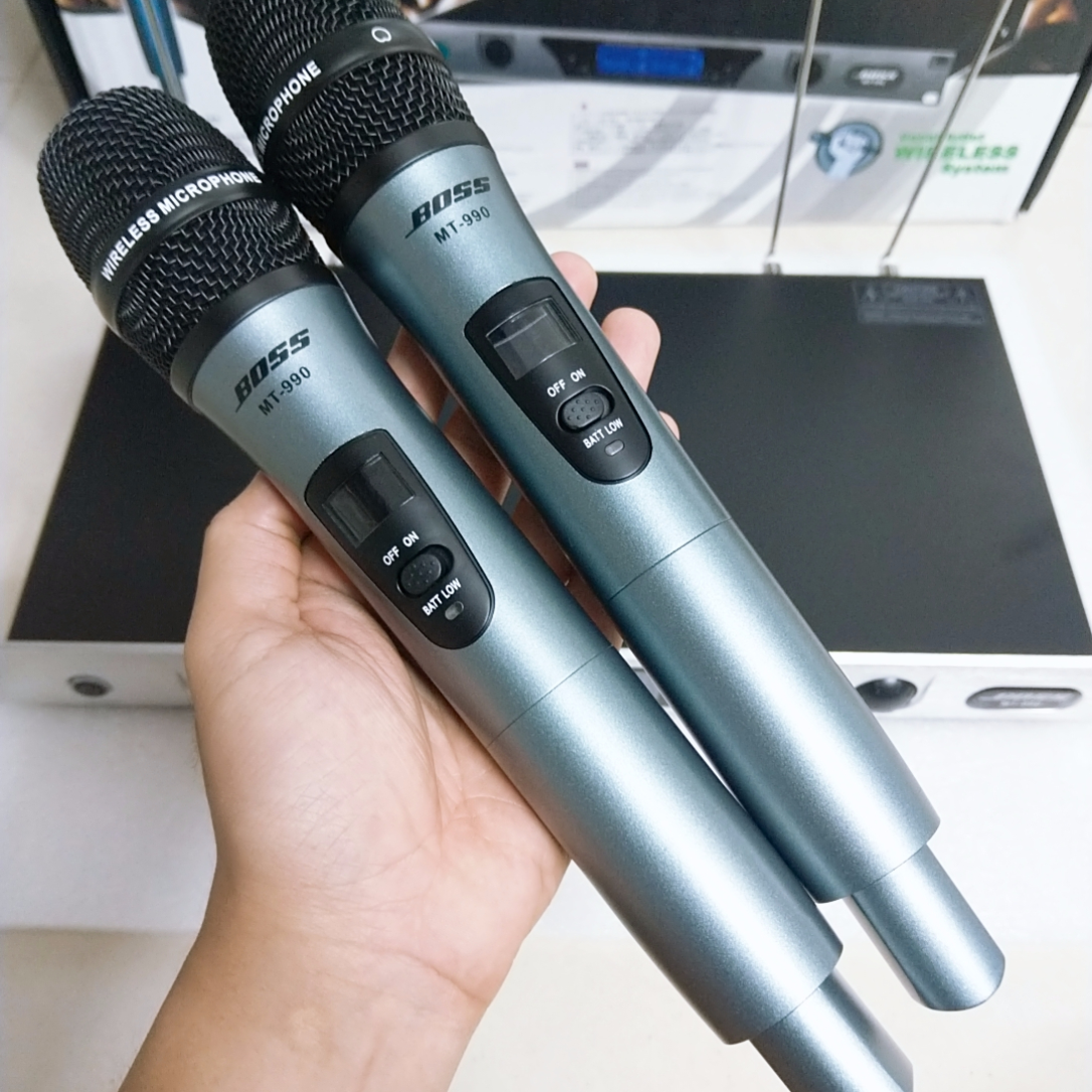 [HCM]Micro Boss MT-990 Không Dây UHF- Hàng Nhập Khẩu