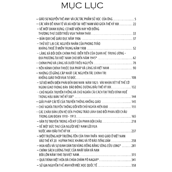 Sách - Theo Dòng Lịch Sử
