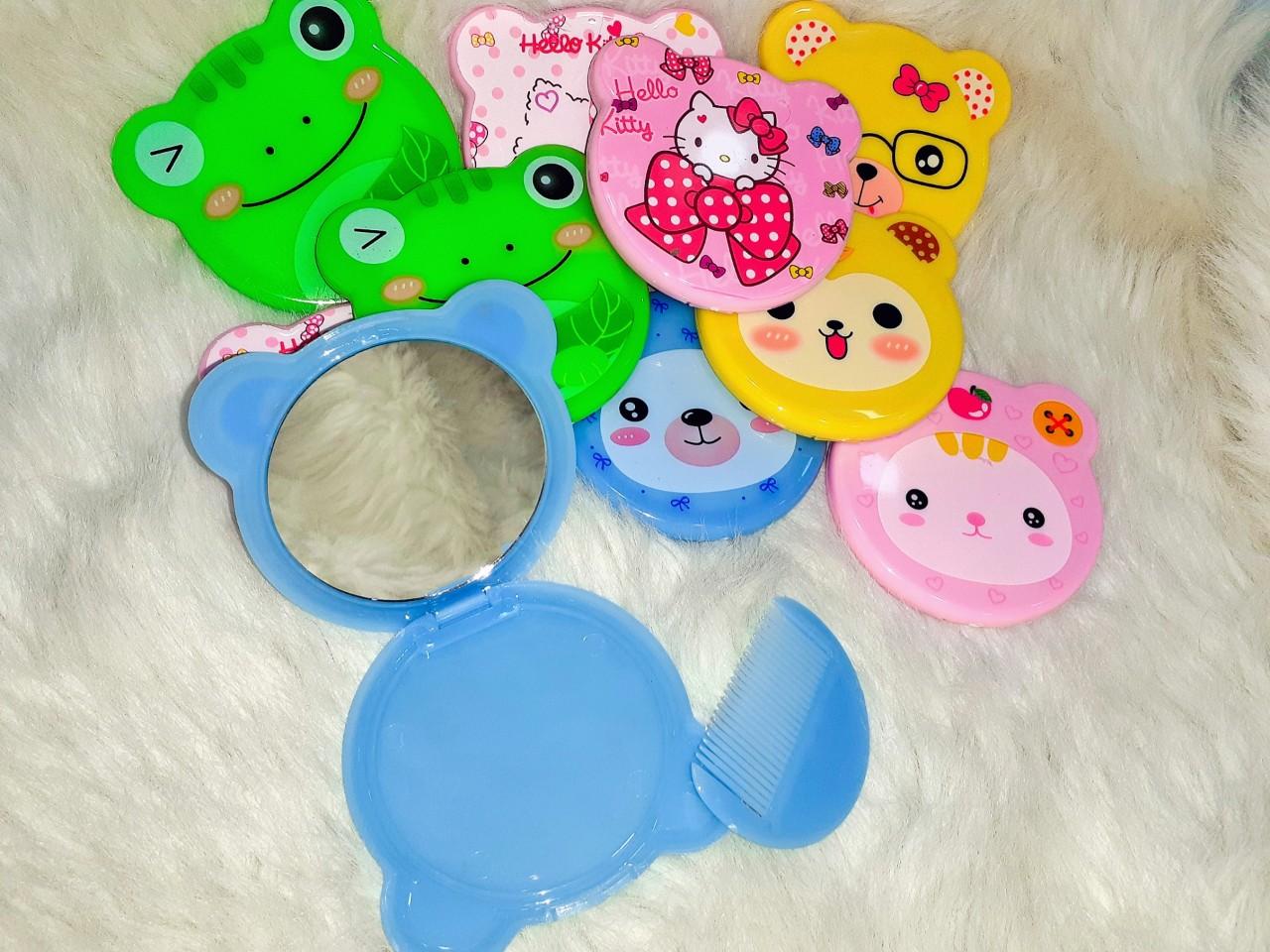BỘ GƯƠNG LƯỢC MINI SO CUTE