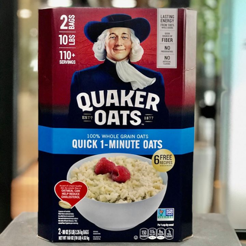 (Hàng USA) Yến Mạch Quaker Oats Cán Vỡ 4.52kg