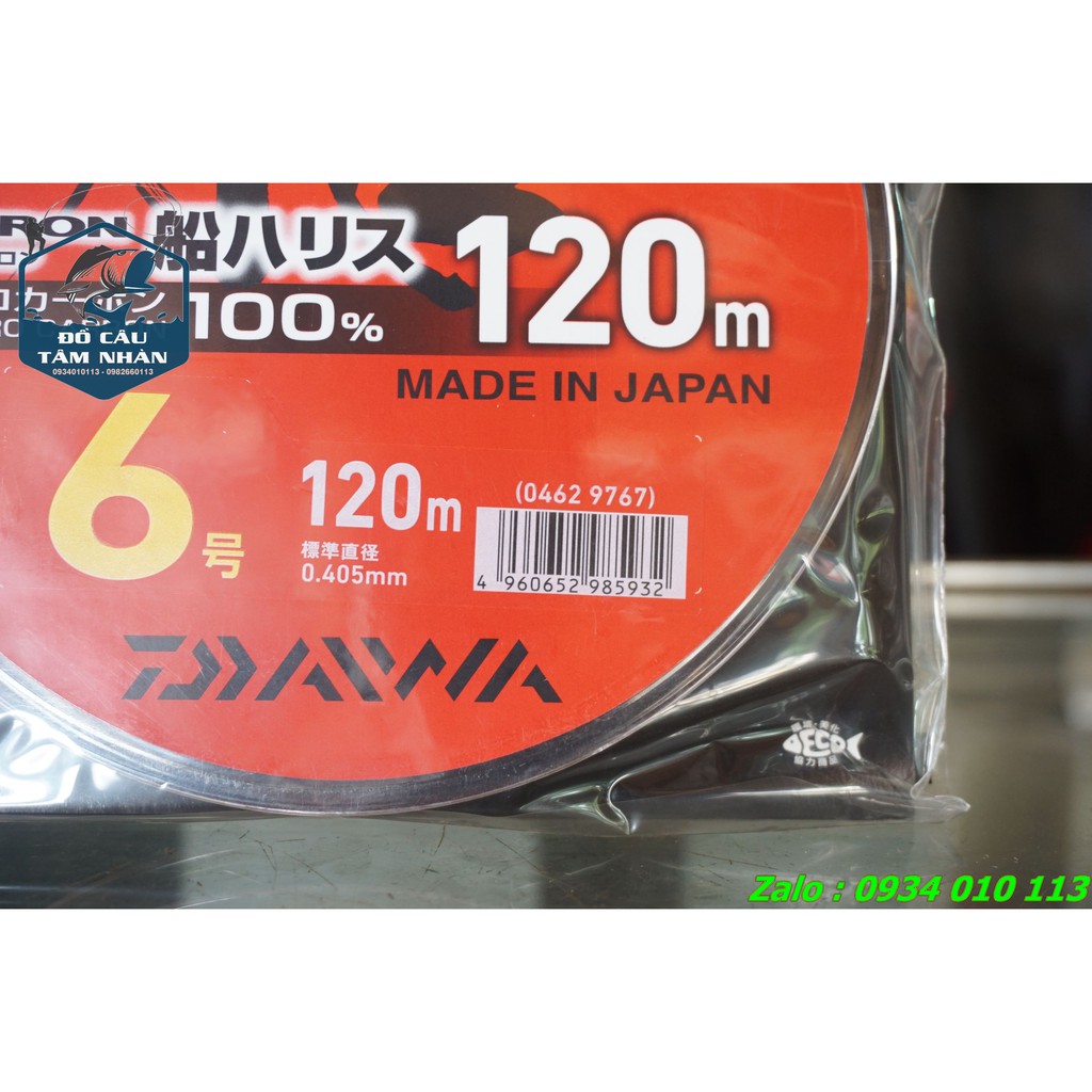 Dây Daiwa Fluoro Carbon D-Fron - made in Japan