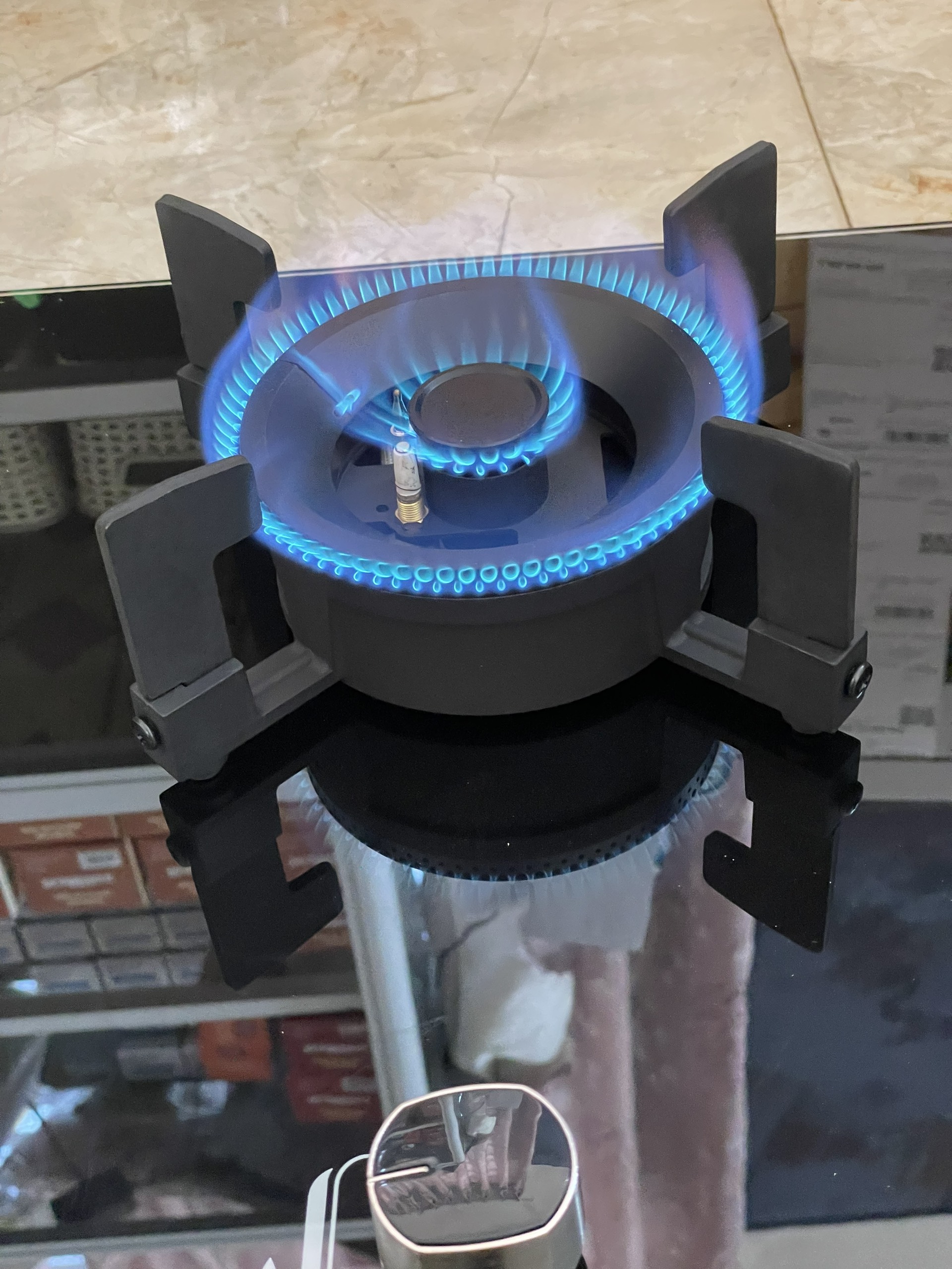 BẾP GAS ÂM ĐƠN LẬT AKURA ( NGẮT GAS TỰ ĐỘNG )