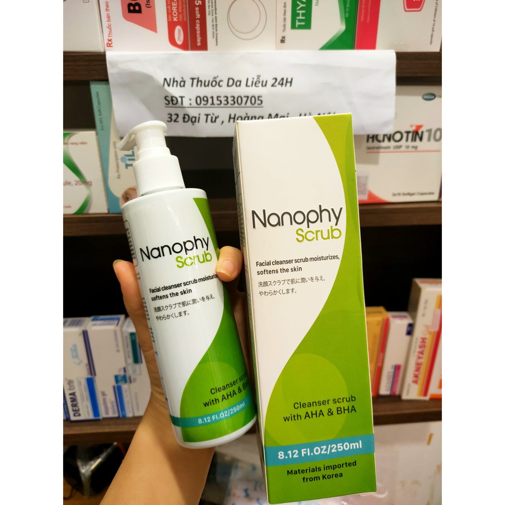 Tẩy da chết Nanophy Scrub 250ml