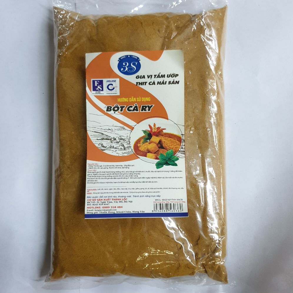 Bột cà ry 500g