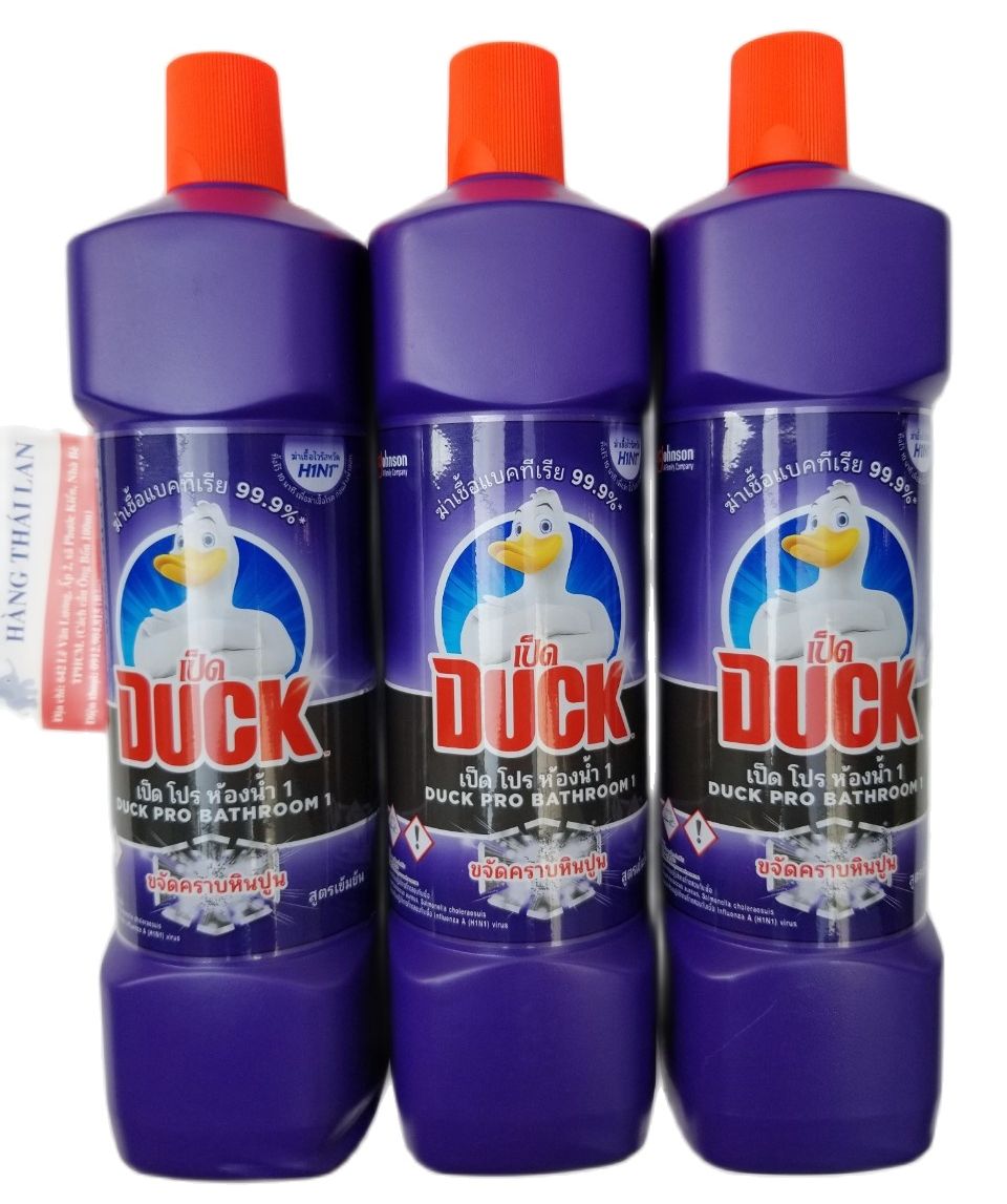 [HCM] Combo 3 chai Nước tẩy Toilet Duck- con vịt 900ml của TháiLan