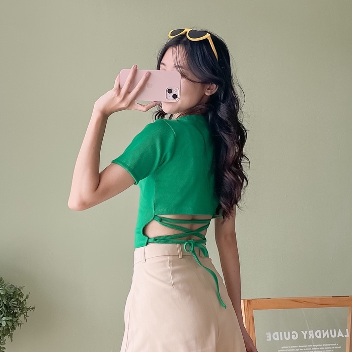 Áo croptop rio Miều trẻ trung năng động TT16