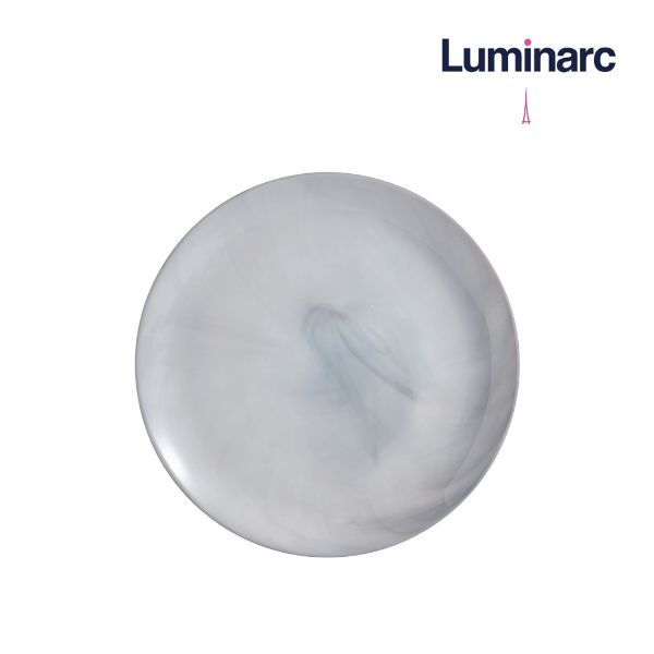 Bộ 6 Đĩa Thuỷ Tinh Luminarc Diwali Granit Marble