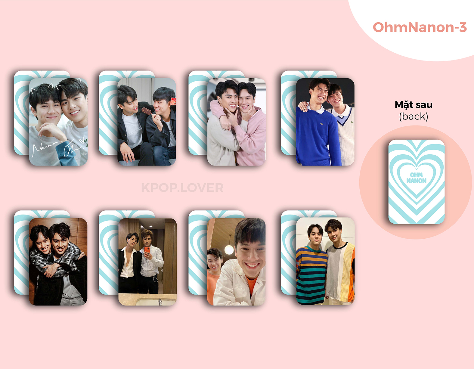 SET 8 CARD OHMNANON