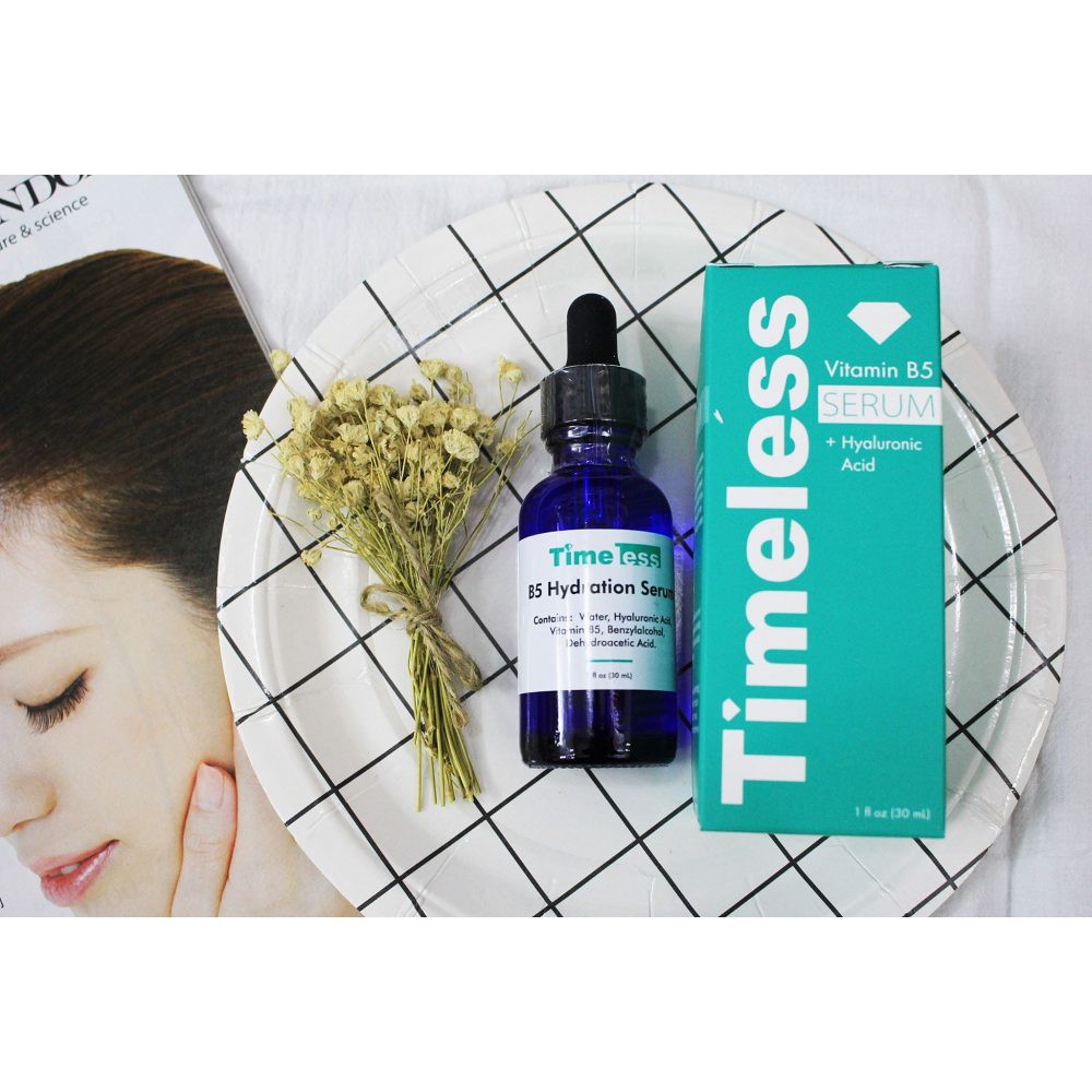 Timeless Vitamin B5 Hydration Serum Cấp Ẩm Phục Hồi Da Hư Tổn 30ml