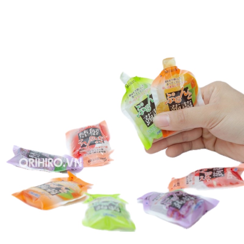 Thạch hoa quả Orihiro Nhật đủ vị DATE 5/2023
