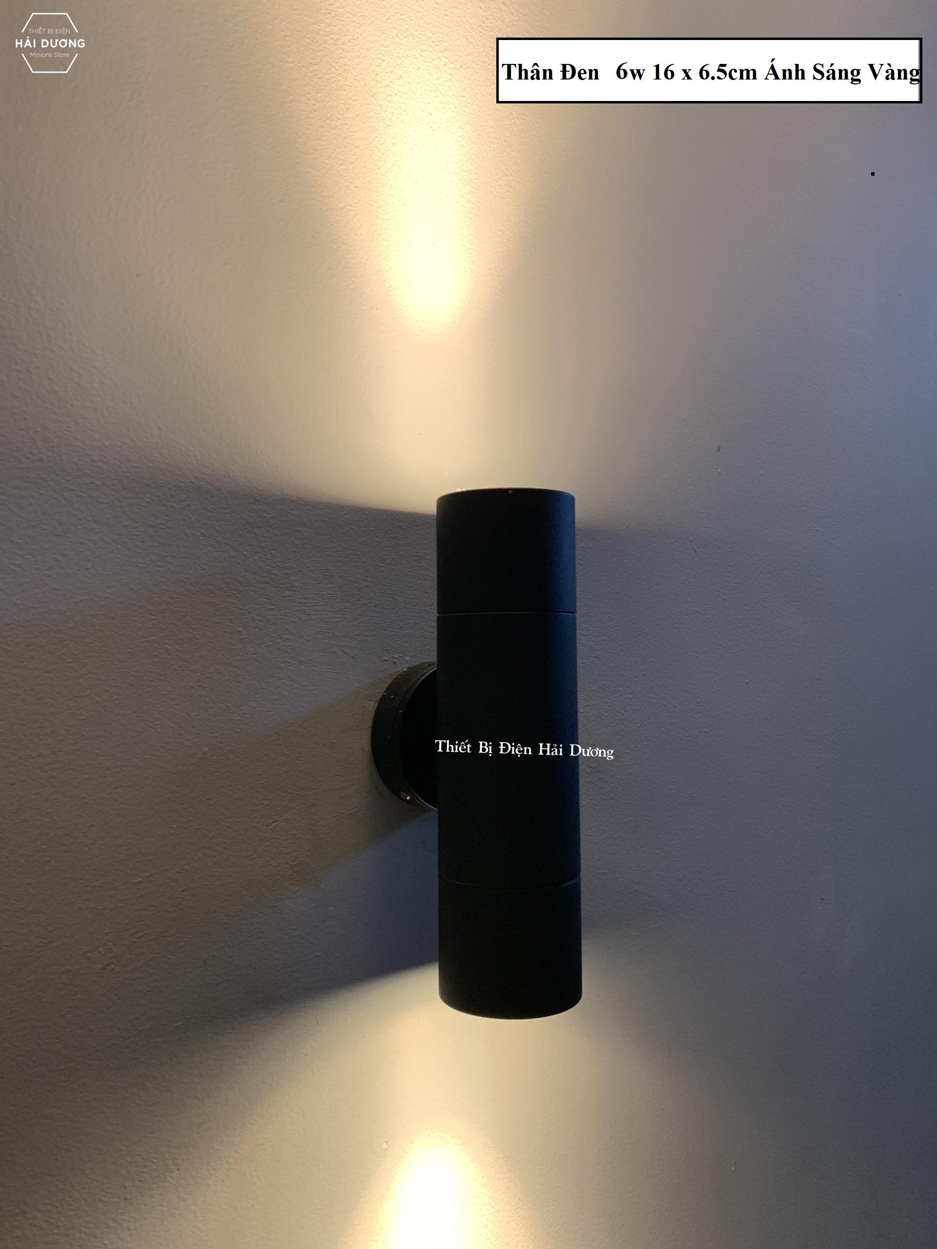 Đèn led gắn tường hình trụ đèn rọi cột TN916 10w 6w - Ánh sáng vàng Chống nước ngoài trời - Bảo hành 1 năm đèn cột đèn hắt tường - Energy Green Lighting - Có Video