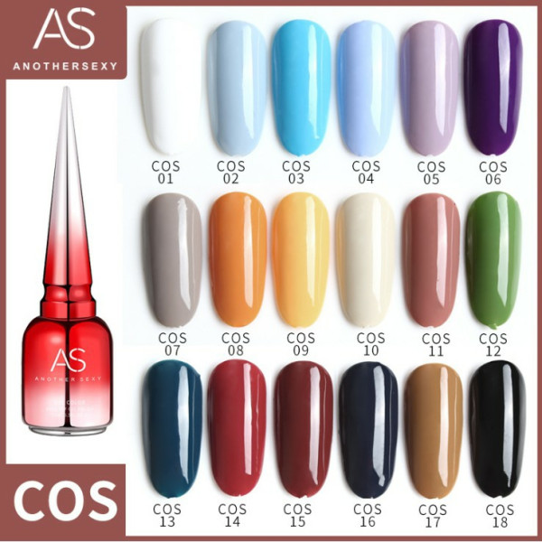 [HCM]Sơn gel As mã COS 15ML - chai đỏ