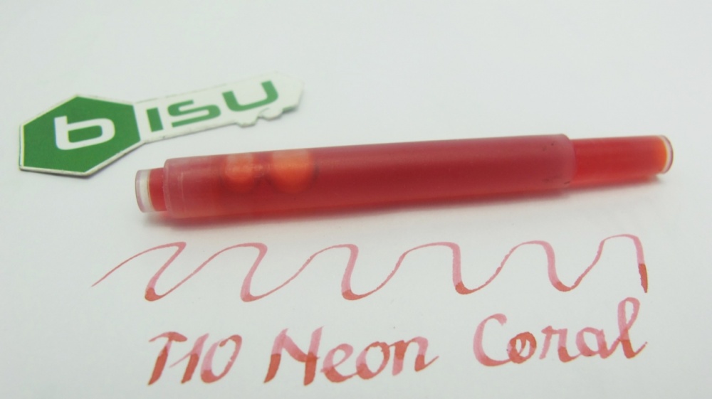 (05 ống) Mực Lamy - T10 - Hồng Neon Coral