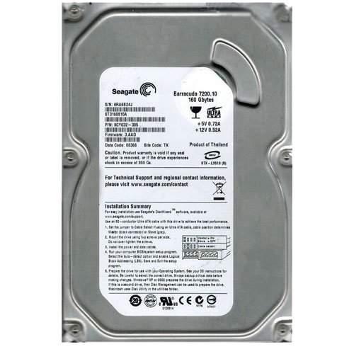 [HCM]Ổ cứng gắn trong 160GB Seagate sata