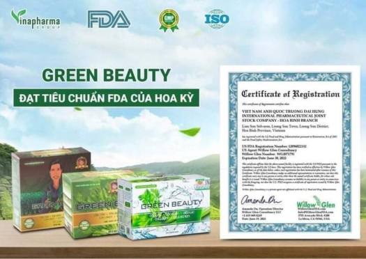 Cốm Tinh Chất Cần Tây Green Beauty , giúp giảm cân, đẹp da, thanh lọc cơ thể