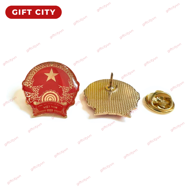 Huy hiệu cài áo hình quốc huy