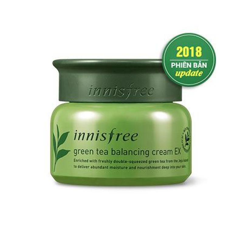 Kem Dưỡng Da Innisfree Green Tea Balancing Cream EX 50ml cao cấp