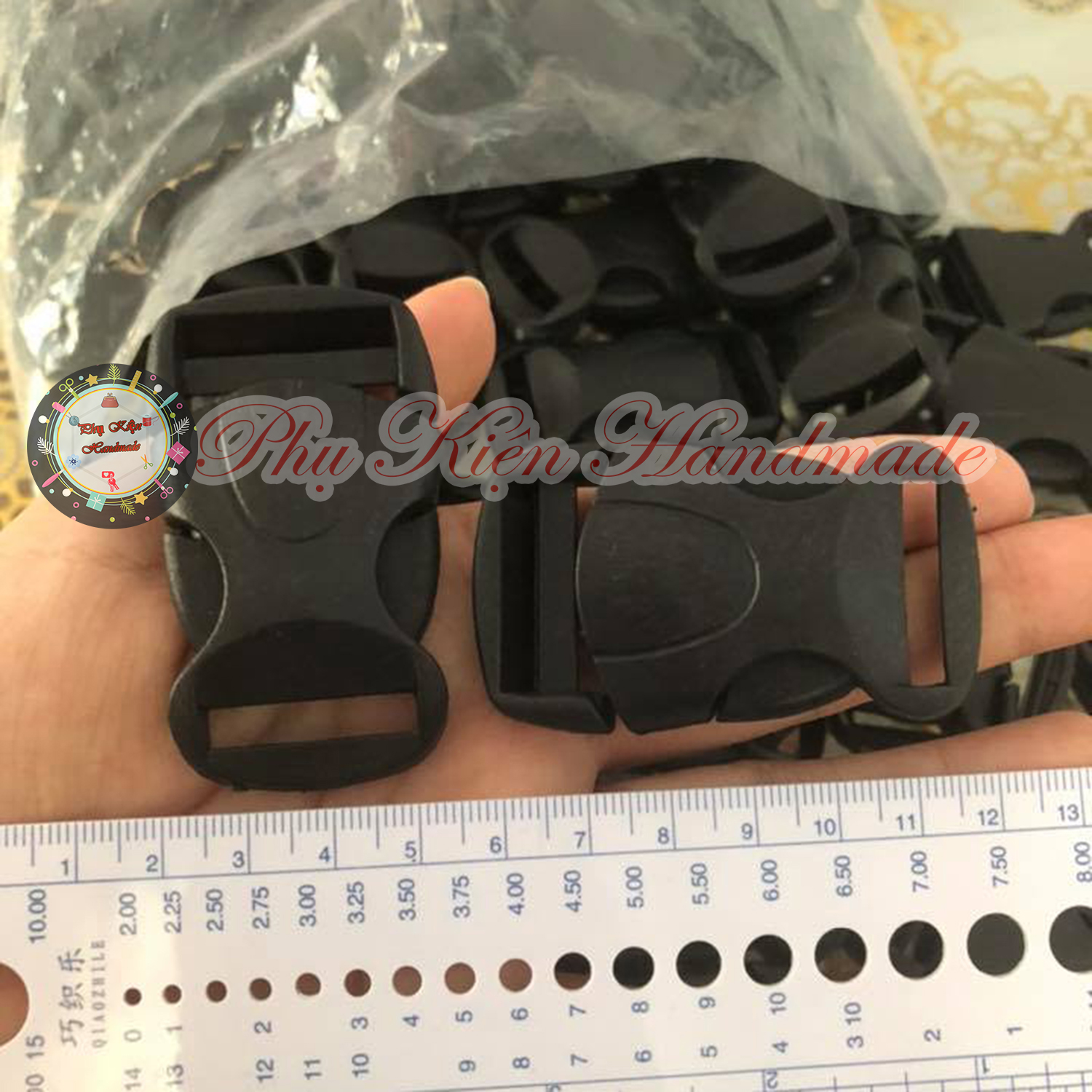 2.5cm Plastic Clasp (14K/Piece)