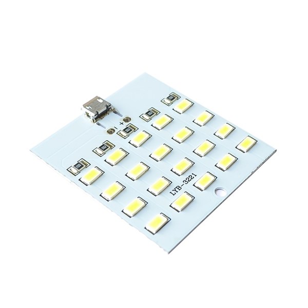 Bảng mạch 20 led cổng Miro usb