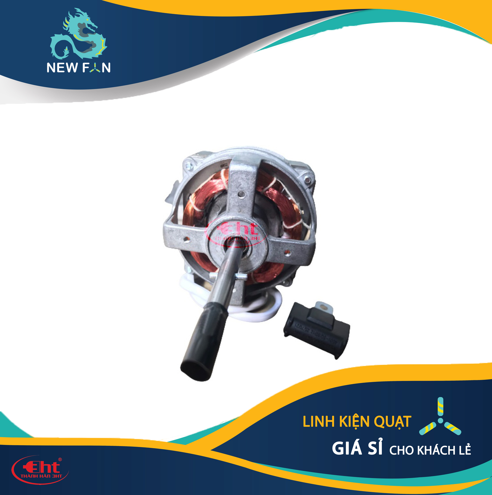 Moter Thay Thế Quạt Senko - Asia