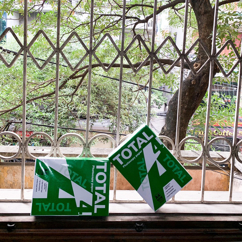 Giấy A4 TOTAL định lượng 65gsm