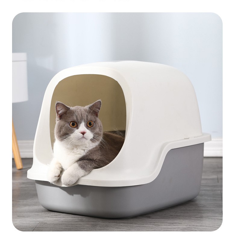 Nhà vệ sinh mèo hình trụ cho mèo - T3 PETS SHOP