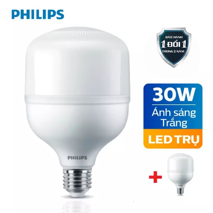 [Philips Chính Hãng]  Bóng LED trụ PHILIPS TForce Core 30W E27 [Bảo Hành 2 Năm Lỗi 1 Đổi 1]