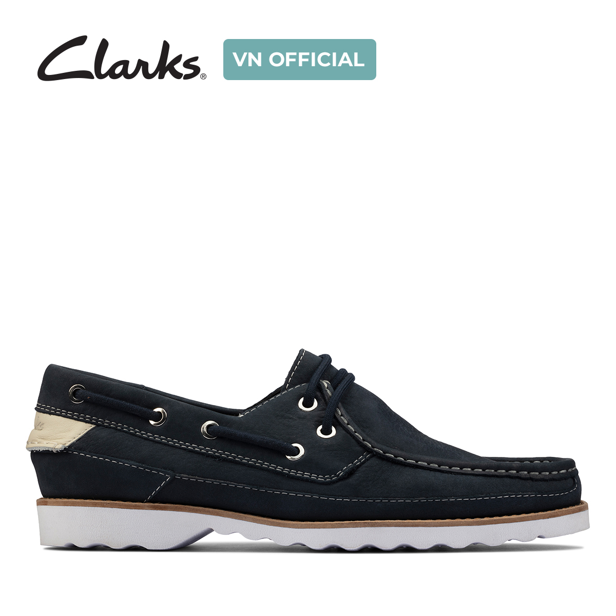 Giày Lười Da Nam Clarks - Durleigh Sail