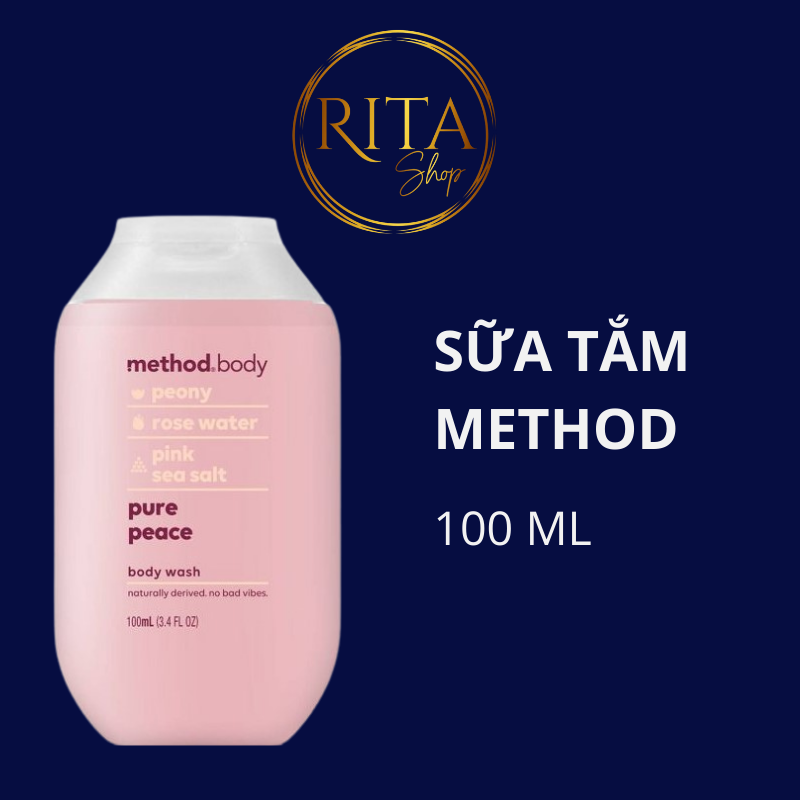 [Bill Mỹ] Sữa Tắm Organic Method Body - Pure Peace 100ML