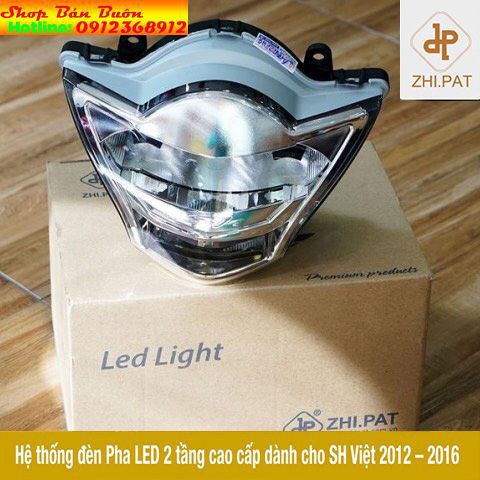 Đèn pha led zhipat cho sh việt 2012 - 2016
